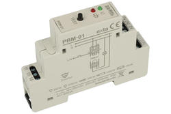 Relay; instalation; bistable; PBM-01; 230V; AC; SPST NO; one coil; 16A; 230V AC; DIN rail type; Zamel; RoHS