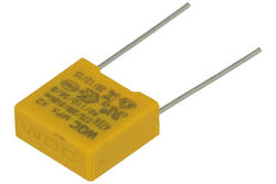 Kondensator; X2; polipropylenowy; MKP; 47nF; 310V AC; MPX; 10%; 5x11x13mm; 10mm; luzem; -40...+110°C; WQC