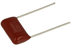 Capacitor; polypropylene; FKP; 680pF; 2000V; FKP; 10%; 5x9x16mm; 15mm; bulk; -40...+85°C; Suntan; RoHS