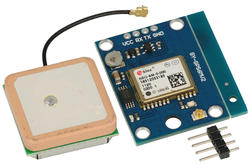 Moduł rozszerzeniowy; GPS; GY-NEO6M V2; 3.3V÷5V DC; UART; kołkowe; -40...+85°C