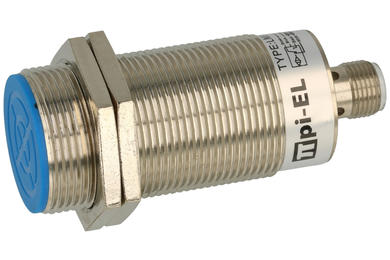 Sensor; inductive; LM30-33016PCT-L; PNP; NO/NC; 16mm; 10÷30V; DC; 200mA; cylindrical metal; fi 30mm; 68mm; flush type; M12-4p connector; π pi-El; RoHS