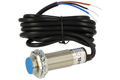 Sensor; inductive; LM18-2005C; SCR; NO/NC; 5mm; 90÷250V; AC; 300mA; cylindrical metal; fi 18mm; 70mm; flush type; with 2m cable; π pi-El; RoHS