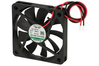 Fan; MF60101V2-1000U-A99; 60x60x10mm; magnetic Vapo; 12V; DC; 0,99W; 24,3m3/h; 25dB; 75mA; 3500RPM; 2 wires; Sunon; RoHS; 4,5÷13,8V; 300mm