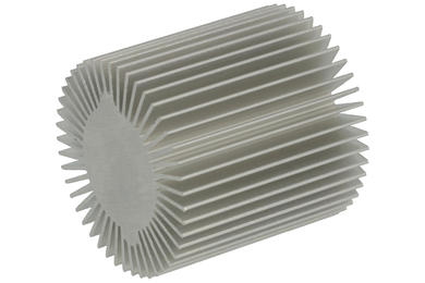 Radiator; RAD5028-50AL; do diod LED; naturalny; 50mm; walec; 28/50mm; RoHS