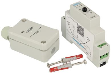 Sensor; twilight automat; TS-41-3; NO/NC; IP65; 230V; AC; Mart Electronics