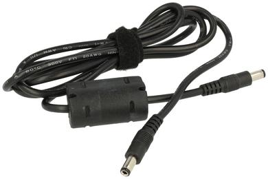 Extension cord; 2,5mm; 2x dc plug; DC power; 5,5mm; 9,0mm; EC-2x/5,5/2,5; straight; with 1,5m cable; plastic