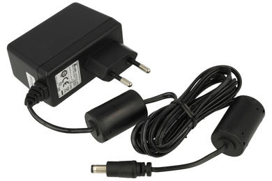 Power Supply; plug; ZSI12V1,5A.; 12V DC; 1,5A; straight 2,1/5,5mm; straight 2,5/5,5mm; black; Umec