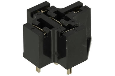 Gniazdo przekaźnika; M-SR-NVF4/HFV4; do druku (PCB); czarny; RoHS; Kompatybilne z przekaźnikami: HFV4; NVF4