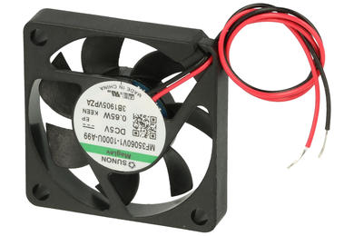 Fan; MF35060V1-1000U-A99; 35x35x6mm; magnetic Vapo; 5V; DC; 0,78W; 9,34m3/h; 26dB; 138mA; 7600RPM; 2 wires; Sunon; RoHS; 2,5÷6V; 140mm