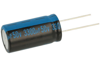 Capacitor; electrolytic; 3300uF; 50V; TK; TKR332M1HL35M; fi 18x35mm; 7,5mm; through-hole (THT); bulk; Jamicon; RoHS