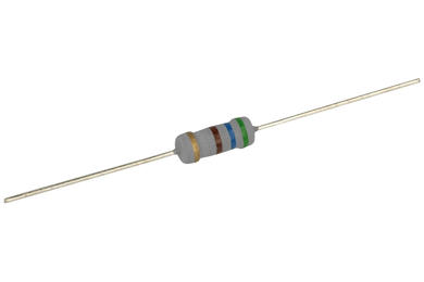Resistor; metal oxide; R2W5%1Ohm; 2W; 1ohm; 5%; 0411; through-hole (THT); TCO / Thunder; RoHS