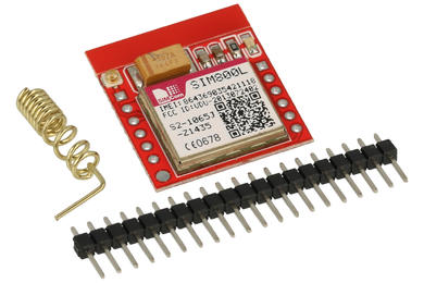 Moduł rozszerzeniowy; GSM; SIM800L; UART; kołkowe; -40...+85°C