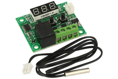 Moduł; termostat; W1209; 12V; śrubowy; -50°C do 110°C Moduł; termostat; W1209; 12V; śrubowy; -50°C do 110°C