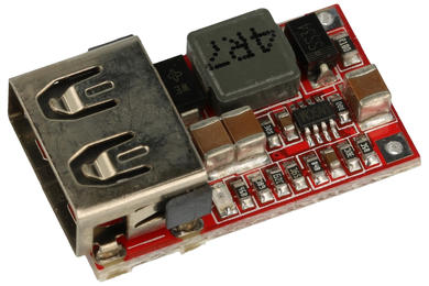 Extension module; Power Inverter; MP-4K.; 6÷24V; 5V; 2A; USB socket; LED light