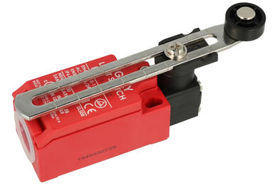 Safety limit switch; ED-1-3-22; adjustable lever with roller; 20÷95mm; 1NO+1NC; screw; PG13,5; 5A; 240V; IP67; Highly; RoHS