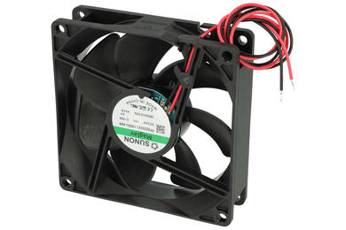 Fan; PF92252V1-1000U-A99; 92x92x25mm; magnetic Vapo; 24V; DC; 5,16W; 127,5m3/h; 45,5dB; 242mA; 4500RPM; 2 wires; Sunon; RoHS; 10÷27,6V; 300mm