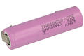 Rechargeable battery; Li-Ion; INR18650-35E-FT; 3,6V; 3450mAh; 18,6x65,2mm; lugs; Samsung; without PCM protection