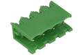 Terminal block; 2EGTV-5.0-04P; 4 ways; R=5,00mm; 12mm; 12A; 300V; through hole; straight; open; green; Golten; RoHS