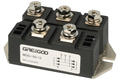 Bridge rectifier; 3-phases; MDS-150-12; 150A; 1200V; screwed; 94x54x30mm; Greegoo; RoHS