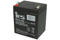 Akumulator; kwasowy bezobsługowy AGM; IPS 5-12L; 12V; 5Ah; 90x70x101(107)mm; konektor 6,3 mm; IPS; 1,6kg; 6÷9 lat