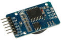 Extension module; real time clock; RTC; 5V; pin strips; I2C; with DS3231 circuit; memory retention with CR2032 battery