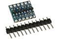 Extension module; bi-directional logic level converter; llcbd; 3.3V÷5V DC; pin strips; 4 channels