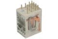 Relay; electromagnetic industrial; R4N-2014-23-1012-WT; 12V; DC; 4PDT; 6A; for socket; solder; Relpol; RoHS