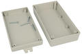 Enclosure; multipurpose; Z52UJ; ABS; 146mm; 74mm; 40mm; light gray; mounting brackets; Kradex; RoHS