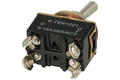 Switch; toggle; KN3(C)-201; 2*2; ON-OFF; 2 ways; 2 positions; bistable; panel mounting; screw; 6A; 250V AC; black; 30mm