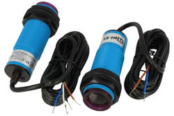 Sensor; photoelectric; G30-3C101PC; PNP; NO/NC; barrier type (transmitter-receiver); 10m; 10÷30V; DC; 200mA; cylindrical plastic; fi 30mm; with 2m cable; π pi-El; RoHS