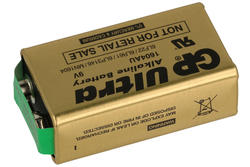 Bateria; alkaliczna; 6LR61 6F22 9V; 9V; 16,5x25,5x48,5mm; GP Batteries; 9V 6F22 6LR61