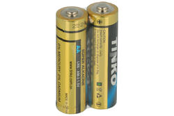 Battery; alkaline; LR06 AA; 1,5V; shrink-pack; Tinko; R6 AA