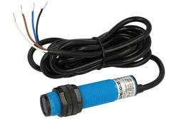 Sensor; photoelectric; G18-3A10PC; PNP; NO/NC; diffuse type; 0,1m; 10÷30V; DC; 100mA; cylindrical plastic; fi 18mm; with 2m cable; Greegoo; RoHS