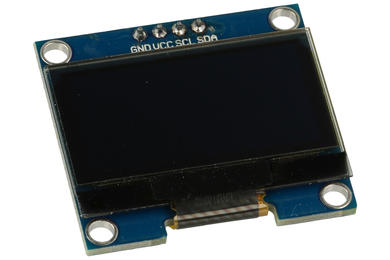 Extension module; OLED display; SH1106; 3.3V÷5V DC; blue; 1,3 inch 128X64; pin strips Extension module; OLED display; SH1106; 3.3V÷5V DC; blue; 1,3 inch 128X64; pin strips