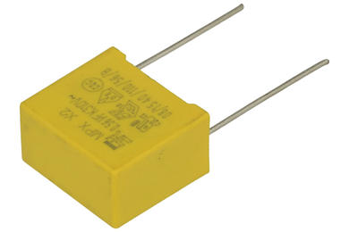 Capacitor; X2; polypropylene; MKP; 560nF; 310V AC; MKP-X2-560NR15/310; 10%; 10x16x18mm; 15mm; bulk; -40...+110°C; SR Passives; RoHS