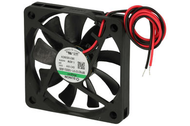 Fan; MF60101V1-1000U-A99; 60x60x10mm; magnetic Vapo; 12V; DC; 1,42W; 27,7m3/h; 28,5dB; 108mA; 4000RPM; 2 wires; Sunon; RoHS; 4,5÷13,8V; 300mm