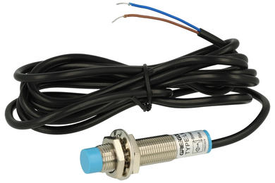 Sensor; inductive; LM12-4004A; two-wire; NO; 4mm; 24÷240V; AC/DC; 300mA; cylindrical metal; fi 12mm; not flush type; with 2m cable; Greegoo; RoHS