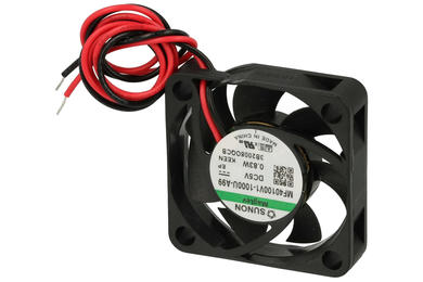 Fan; MF40100V1-1000U-A99; 40x40x10mm; magnetic Vapo; 5V; DC; 0,83W; 13,59m3/h; 27,3dB; 136mA; 7000RPM; 2 wires; Sunon; RoHS; 3,5÷6V; 300mm