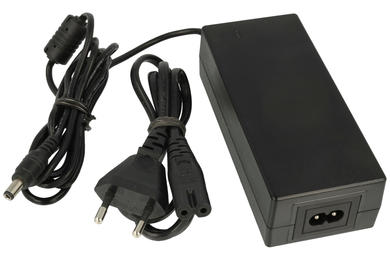 Power Supply; desktop; ZSI12V5,5A.; 12V DC; 5,5A; straight 2,5/5,5mm; separate cable AC; black; Sagemcom