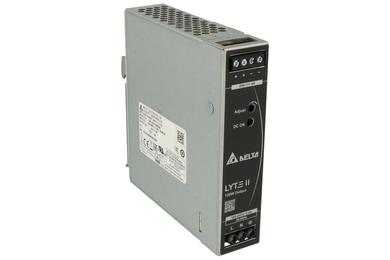 Power Supply; DIN Rail; DRL-24V120W1EN; 24V DC; 5A; 120W; metal case; with relay; Delta Electronics; RoHS