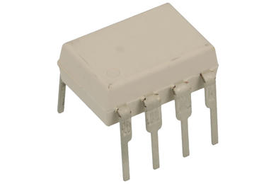 Optocoupler; 6N138; DIP08; through hole; 300-1300%; 2,5kV; ON Semiconductor; RoHS