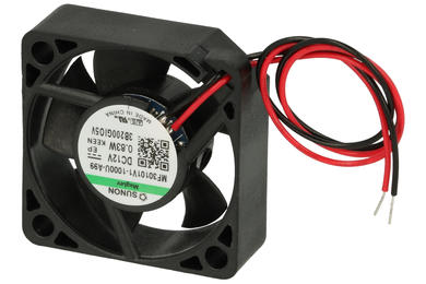 Fan; MF30101V1-1000U-A99; 30x30x10mm; magnetic Vapo; 12V; DC; 0,83W; 9,34m3/h; 23dB; 55mA; 11500RPM; 2 wires; Sunon; RoHS; 6÷13,8V; 150mm