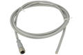 Socket; 43-10072; M12-8p; 8 ways; straight; with 2m cable; 0,5mm2; 4-8mm; grey; IP67; 2A; 30V; Conec; RoHS