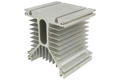 Heatsink; Y-110; with holes; plain; 110mm; ribbed; 0,75K/W; 125mm; 135mm