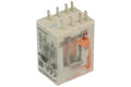 Relay; electromagnetic industrial; R2N-2012-23-5230 WT; 230V; AC; DPDT; 12A; PCB trough hole; for socket; Relpol; RoHS