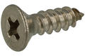 Screw; K2.9X9.5/D7982C-A2; 2,9; 9,5mm; conical; philips (+); stainless steel A2; Kraftberg; RoHS