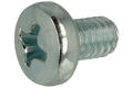 Screw; WWKM46; M4; 6mm; 9mm; cylindrical; philips (+); galvanised steel; BN384; RoHS