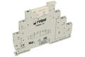 Relay socket; PI6W-1P; DIN rail type; grey; Relpol; RoHS; Compatible with relays: HF41