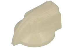 Knob; N-ŻC /WH; 6mm; white; white; fi 32/24mm; 16,5mm; plastic