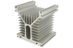 Heatsink; Y-110; with holes; plain; 110mm; ribbed; 0,75K/W; 125mm; 135mm